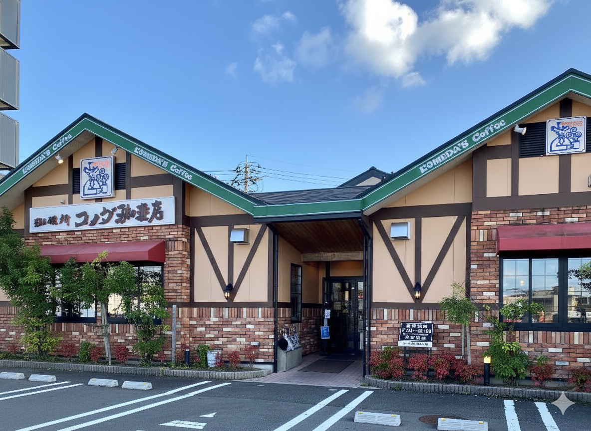 コメダ珈琲店 福井二ノ宮店